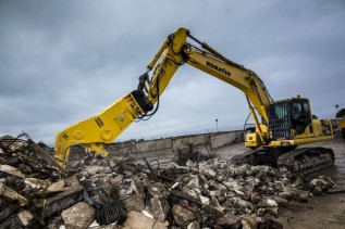 Atlas Copco BP 2050 R Bulk Pulverizer with rotation device